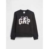 Gap Kız Çocuk Siyah Grafik Sweatshirt