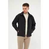 Garen Erkek Baharlık Softshell Ceket - Siyah