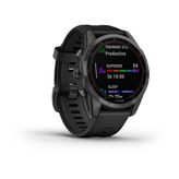 Garmin Fenix 7S Sapphire Solar Gri Akıllı Saat