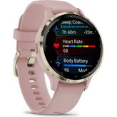 Garmin Venu 3S Soft Gold Pembe Akıllı Saat
