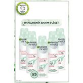 Garnier Mineral Hyaluronik Bakım Sprey Deodorant 5'li Set