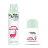 Garnier Mineral Termal Koruma Sprey Roll On Deodorant Seti