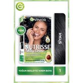 Garnier Nutrisse 1 Siyah 60 ml Saç Boyası