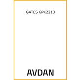 Gates 6PK2213 Kanallı Kayış