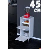 Gaye Çok Amaçlı 2 Kapaklı Dolap 45x87x32 cm Banyo Mutfak Çocuk Odası Düzenleyici Kiler