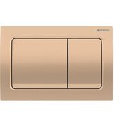 Geberit Alpha30 Çift Basmalı Bronz Kumanda Kapağı