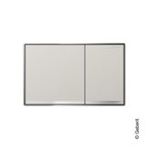 Geberit Sigma60 Kum Grisi Cam Çift Basmalı Kumanda Paneli