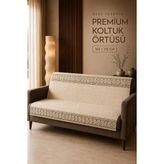 Gece Home Çok Amaçlı Modern Bohem Kadife Koltuk Örtüsü,çekyat Örtüsü Piknik Örtüsü Masa Örtüsü Kaymaz Süngerli - 165 x 215 cm - Renkli