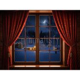 Gece Manzarası Arka Plan, 200X150CM, Stüdyo Fonu - -