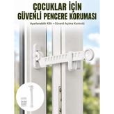 Gees Global Cam Pencere Açılma Kontrol Kilidi Kolay Montaj 3’lü Yeni Nesil - 0,03 ms - 100 Hz