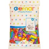 Gemar 500 Adet 8 cm Mini Boy Su Balonu- Karışık