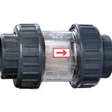 Gemaş 50 mm Yaylı Şeffaf Çekvalf