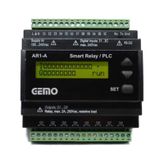 Gemo AR1-A-24VDC Ray Tipi "Ladder Logic" ile Programlanabilir Akıllı Röle / PLC