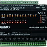 Gemo Plc AR2-G1-24VDC-12D2A Ray Tipi Genişleme Modülü