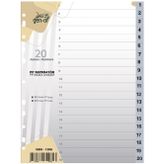 Gen-Of Seperatör 1-20 Rakamlı Plastik A4