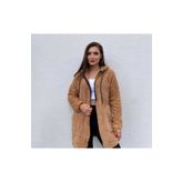 gençmode Kapşonlu Velsoft Peluş Fermuarlı Hırka