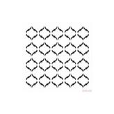Genel Cadence Duvar Stencıl Şablon 45 * 45Cm Ehd-03 Şeffaf Tek Ebat