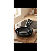Genel Markalar 3 Parça Teflon Tava Seti 16-20-24 cm