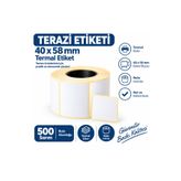 Genel Markalar 40x58 Termal Etiket 500 Sarım