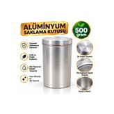 Genel Markalar ALÜMİNYUM KUTU 500 GR.LIK