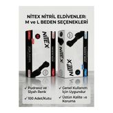 Genel Markalar NITEX NİTRİL ELDİVEN PUDRASIZ