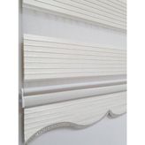 Geniş Pliseli Simli Zebra Stor Perde MZ296 200X200