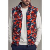 Genius Store Erkek Yelek Içi Şardonlu Sherpa Peluş Yelek Tam Fermuarlı Cepli Kuzu Outdoor Yelek (KIRMIZI) - Kırmızı