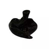 Geri Akış Buhurdanlık Tütsülük Seramik Kalp Siyah Backflow C0888 - Oem458-11085