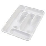 Geseus Moonstar Çekmece Içi Kaşıklık 6gözlü Çatal Bıçak Organızer 40X30CM-KŞ-170 - Beyaz
