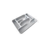 Geseus Moonstar Çekmece Içi Kaşıklık 6gözlü Çatal Bıçak Organızer 40X30CM-KŞ170-GRİ