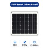 GESEVİM 58W Esnek Güneş Paneli