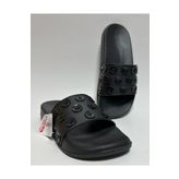 Gezer Anatomik Taban Düğme Detaylı Yumuşak Plastik Ekstra Hafif Kadın Havuz Deniz Plaj Ev ve Sokak Terliği