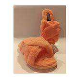 GEZER PELUŞ ÇAPRAZ BANTLI RAHAT TABAN KIŞLIK EV VE MİSAFİR TERLİĞİ