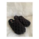 GEZER PELUŞ PUL DETAYLI RAHAT TABAN HAFİF KADIN EV VE MİSAFİR TERLİĞİ