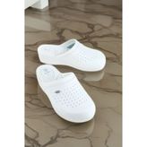 GEZER Unisex Ortopedik Rahat Tabanlı İş Hastane Aşçı Medikal Sabo Terlik