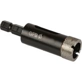 Gfb 20MM Mermer/granit Panç Hex Saplı