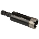 GFB Hex Mermer Granit Delme 20 mm Panç