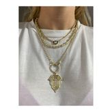 GG ACCESSORİES SERENAY 3 LÜ KOMBİN SET KOLYE