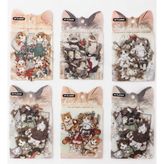 Gift Moda Kedi Sticker 20 Sayfa