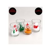 Gift Moda Yılbaşı Figürlü Cam Mum