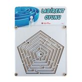 Gift Plus Eğitici Oyuncak Labirent Denge Oyunu - Beşgen