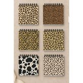 giftkonsept Leopar Desenli Mini 6’lı Set Not Defteri