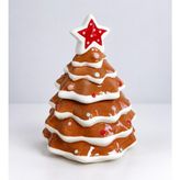 Giftmoda Yılbaşı Çam Ağacı Seramik Kavanoz
