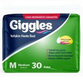 Giggles Medium 30 Adet Yetişkin Hasta Bezi