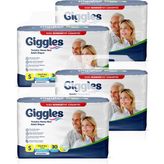 Giggles Yetişkin Small 4x30 Adet Hasta Bezi