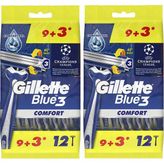 Gillette Blue 3 Tıraş Bıçağı 9+3 X2 Adet