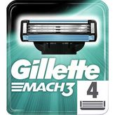Gillette Mach3 Yedek Tıraş Bıçağı 4 Adet 3 Adet