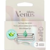 Gillette Venus Intimate Area Women's Replacement Razor Blades 3-Pack