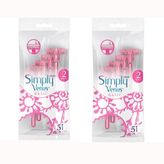 Gillette Venus Simply Venus 2 Basic Kadın Tıraş Bıçağı 5liX2 adet