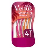 Gillette Venus Smooth Miami Tıraş Bıçağı 3+1